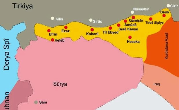Kuzey Suriye ve Rojava'da Federasyon ilanı
