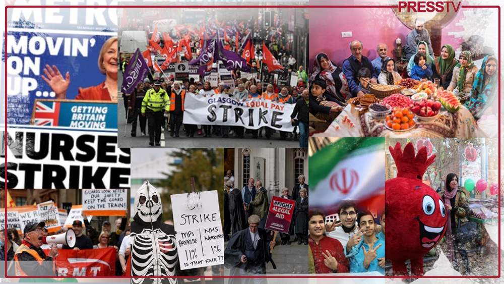 ‘Ne ekersen onu biçersin’: İran’da grev çağrısı yapan İngiltere grev dalgalarıyla sarsılıyor